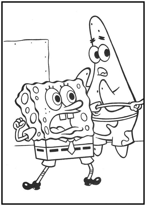 Dibujos para colorear e imprimir Spongebob