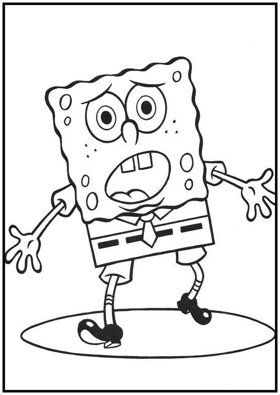 Dibujos para colorear e imprimir Spongebob