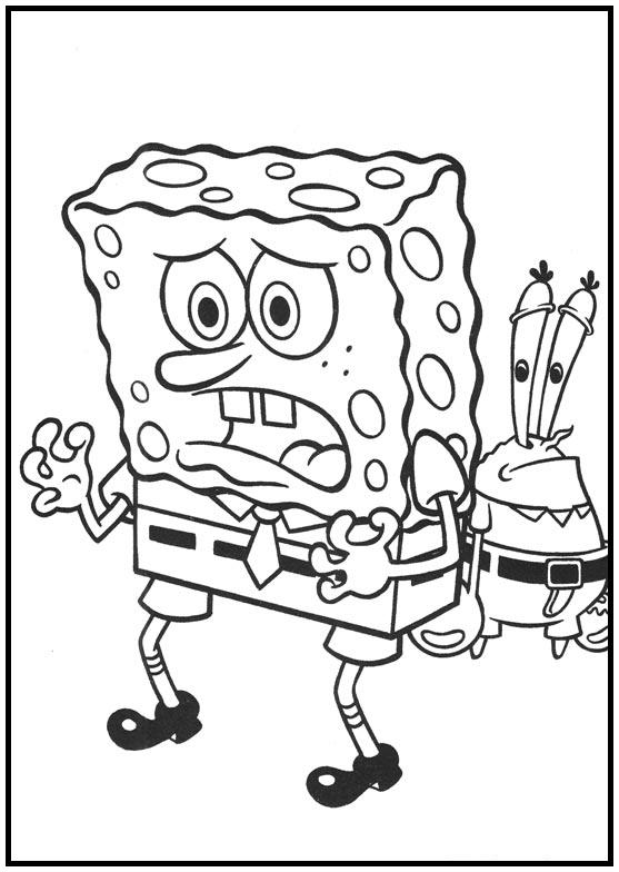 Dibujos para colorear e imprimir Spongebob