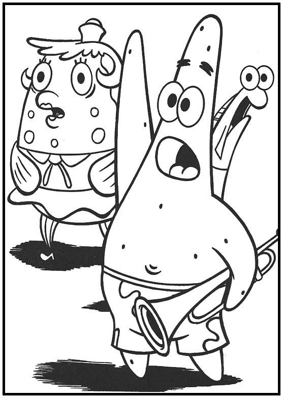 Dibujos para colorear e imprimir Spongebob