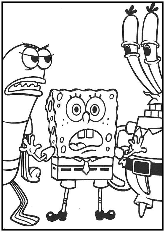 Dibujos para colorear e imprimir Spongebob