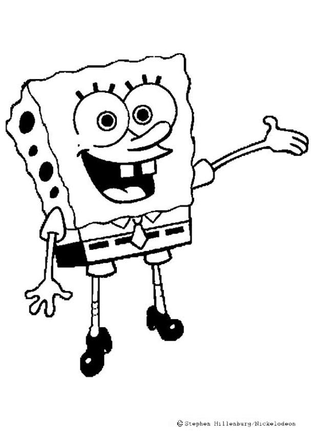 Dibujos para colorear e imprimir Spongebob