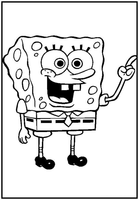 Dibujos para colorear e imprimir Spongebob