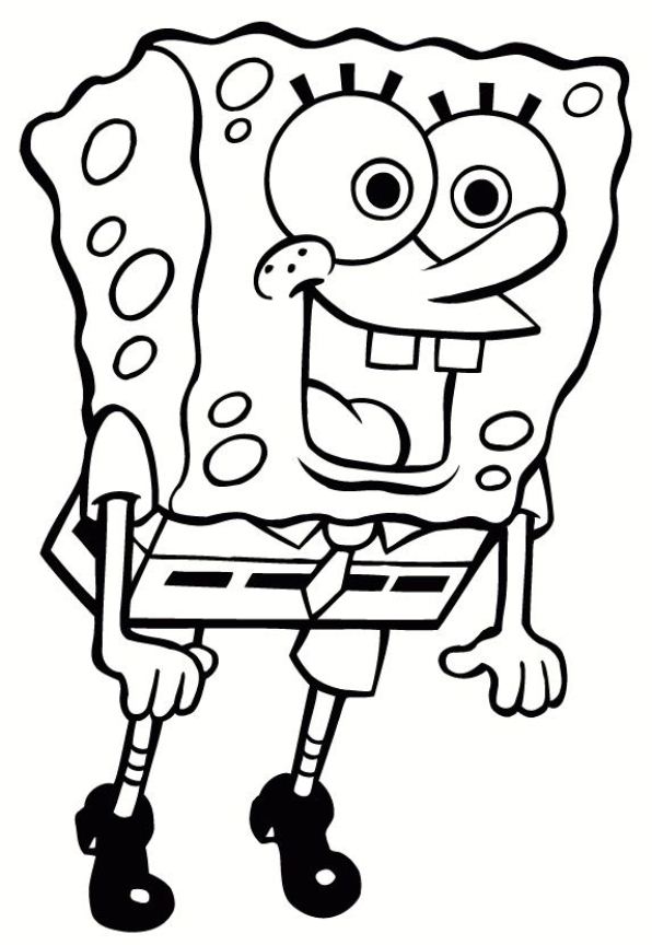 Dibujos para colorear e imprimir Spongebob