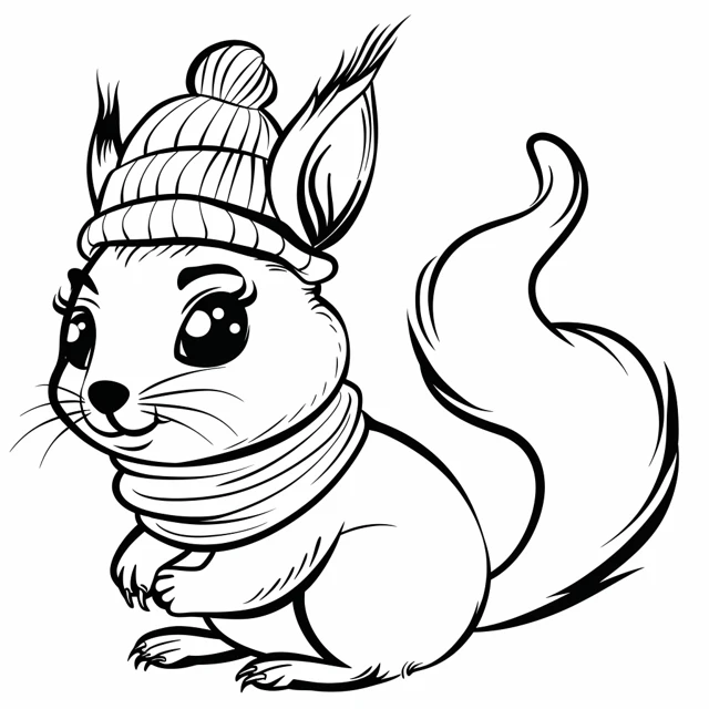 Dibujos para colorear e imprimir Squirrels