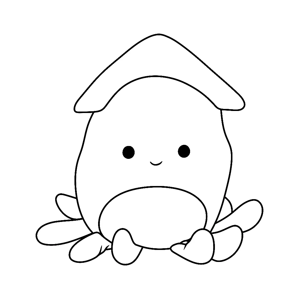 Dibujos para colorear e imprimir Squishmallow