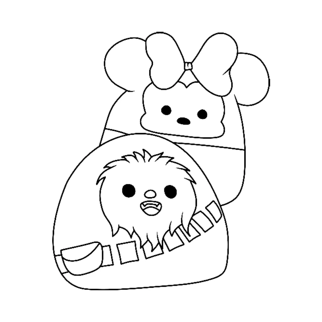 Dibujos para colorear e imprimir Squishmallow