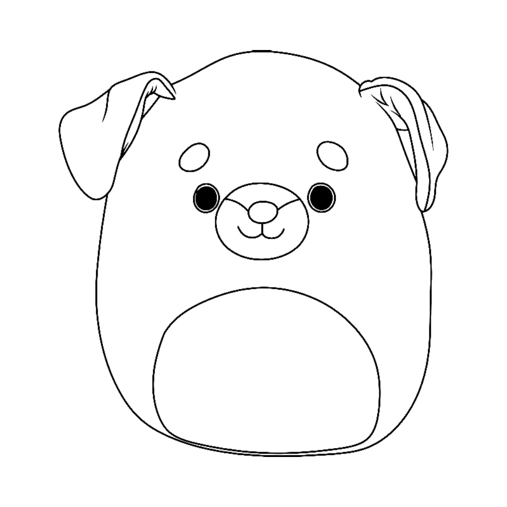 Dibujos para colorear e imprimir Squishmallow