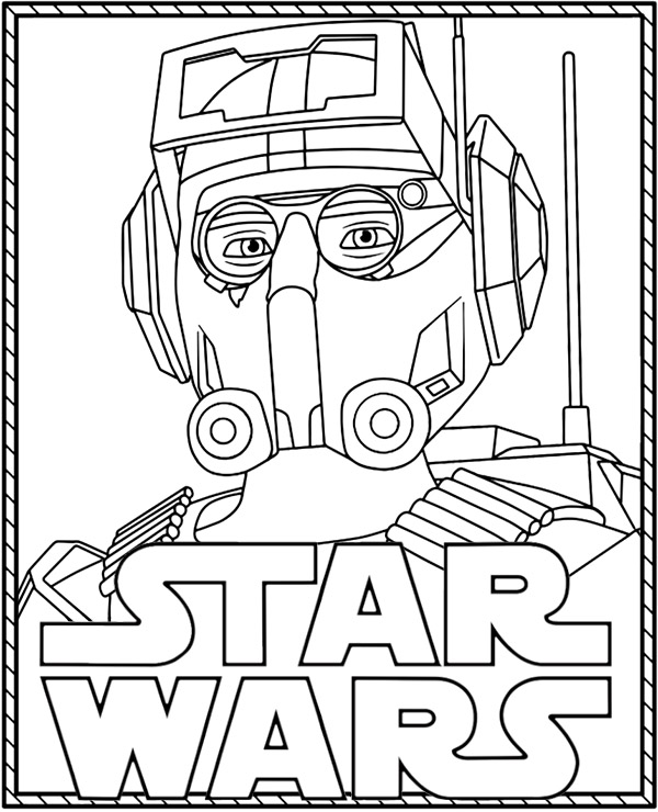 Dibujos para colorear e imprimir Star Wars