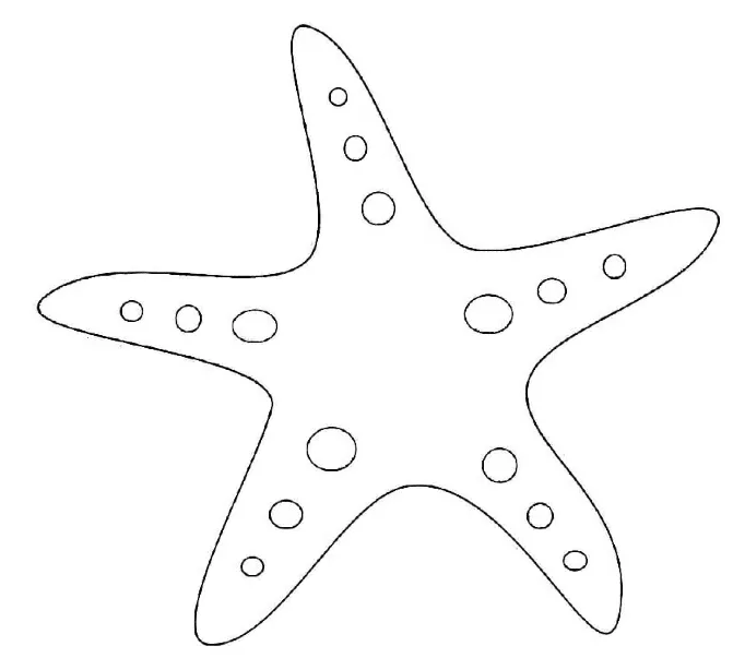 Dibujos para colorear e imprimir Starfish