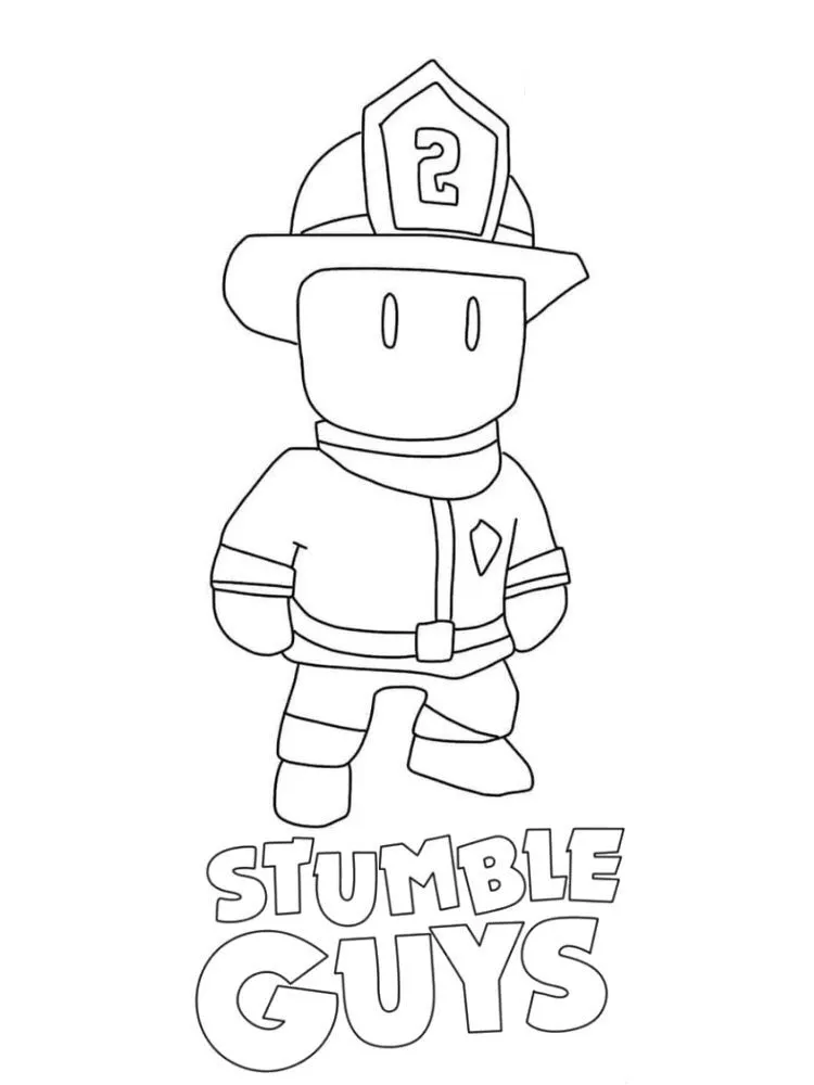 Dibujos para colorear e imprimir Stumble Guys