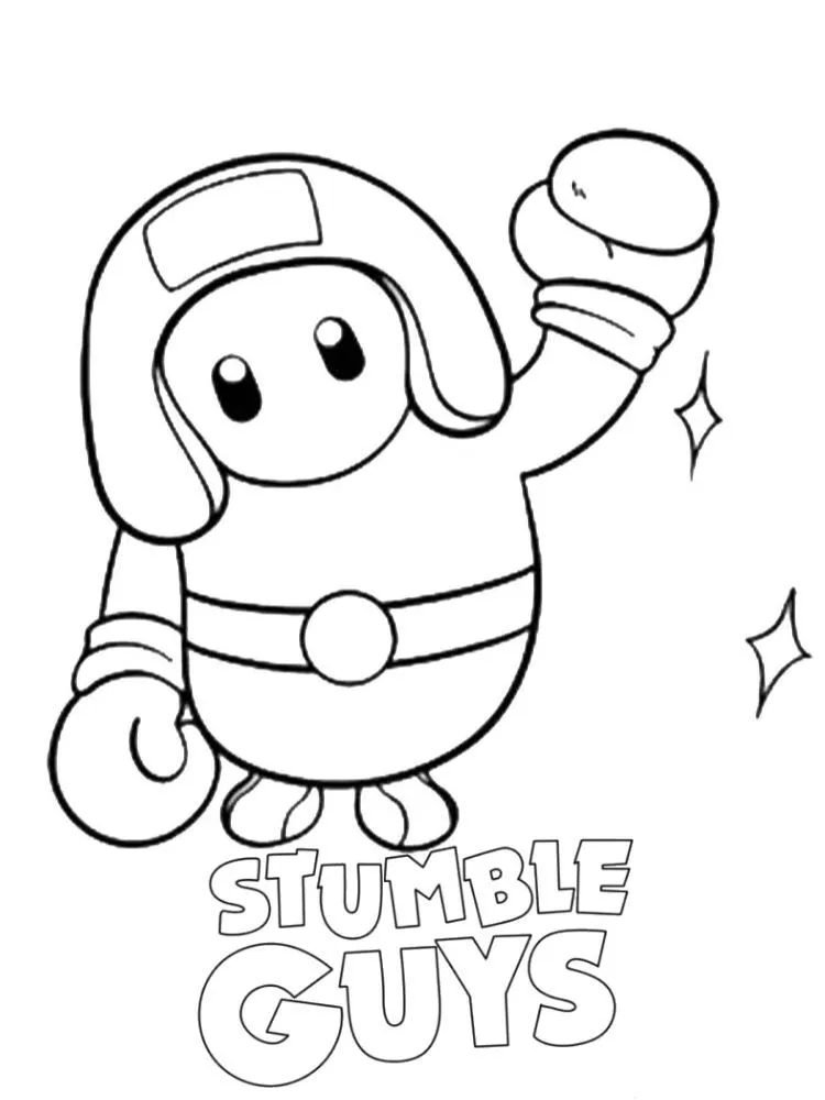 Dibujos para colorear e imprimir Stumble Guys