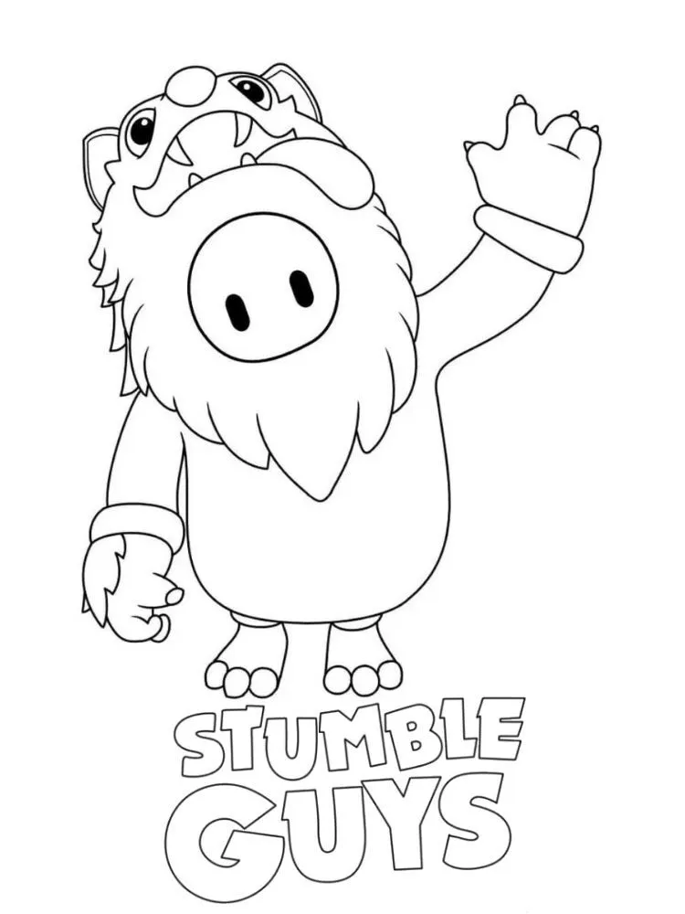 Dibujos para colorear e imprimir Stumble Guys