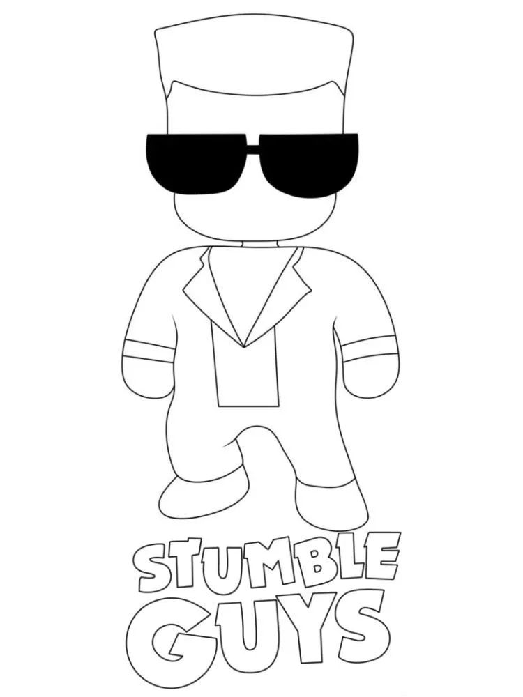 Dibujos para colorear e imprimir Stumble Guys