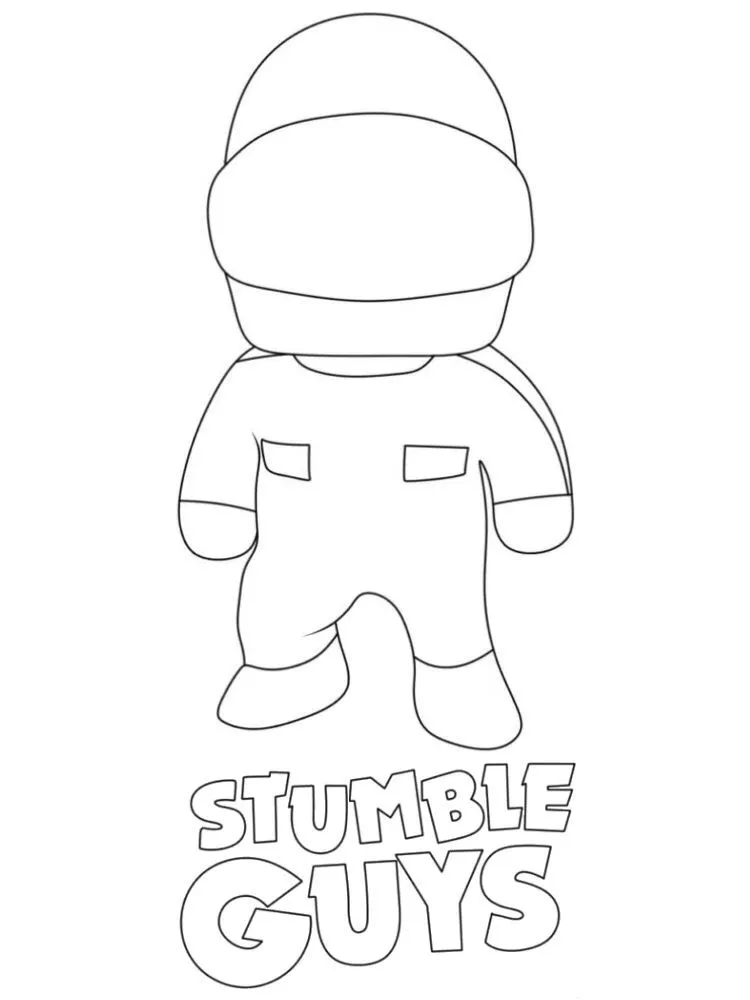 Dibujos para colorear e imprimir Stumble Guys