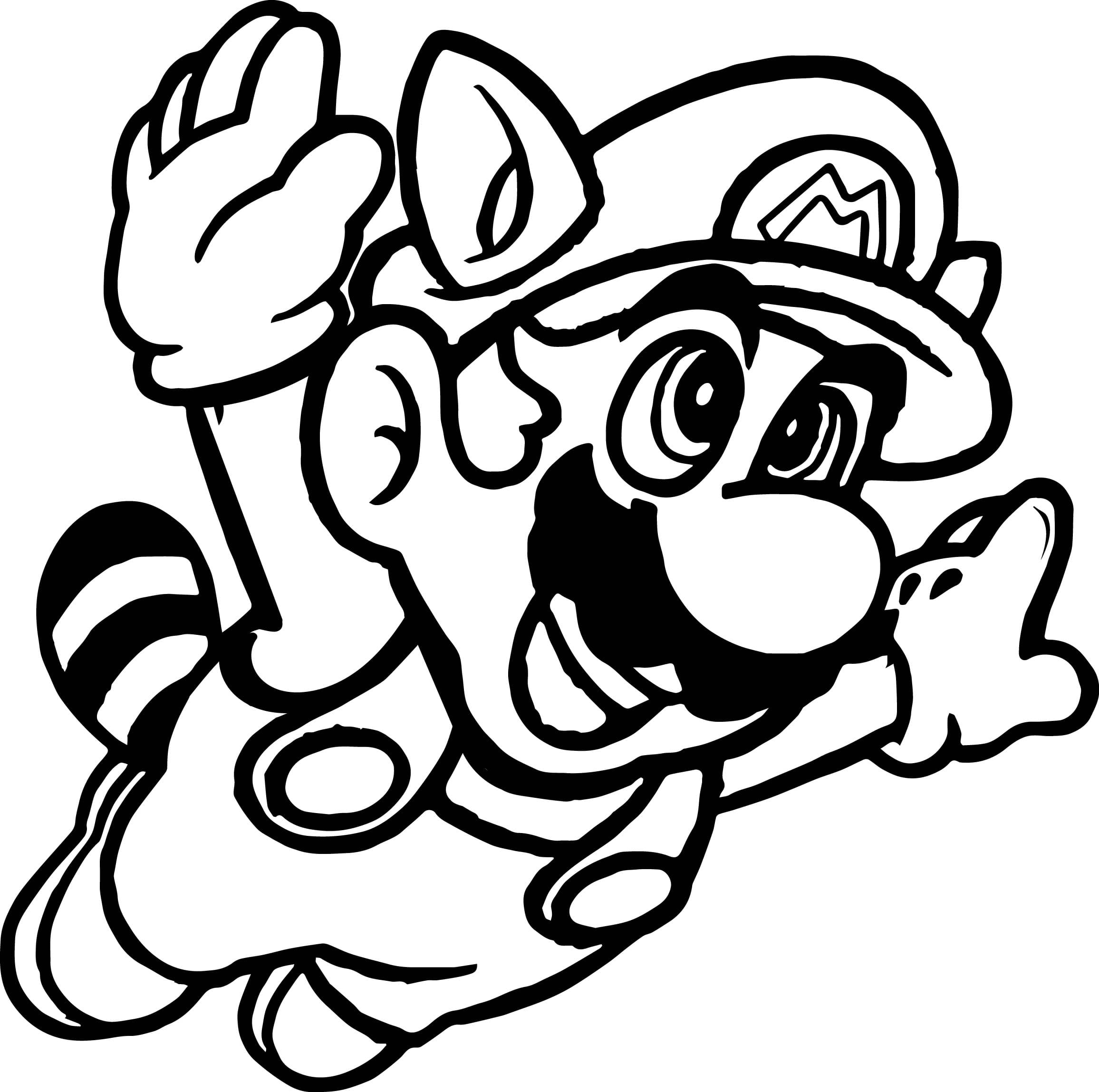 Dibujos para colorear e imprimir Super Mario Bros