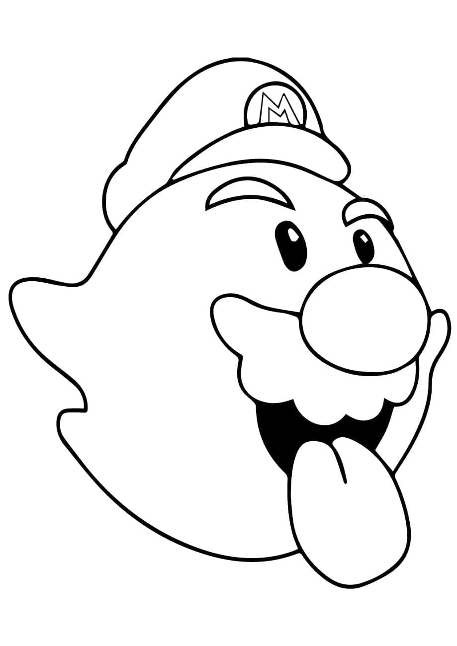 Dibujos para colorear e imprimir Super Mario Bros