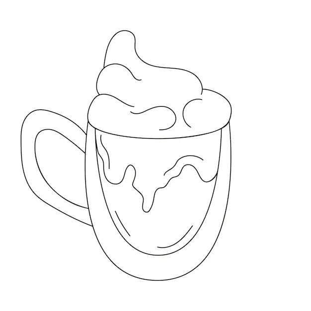 Dibujos para colorear e imprimir Tea With Milk