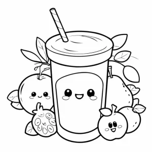 Tea with milk coloring pages 31