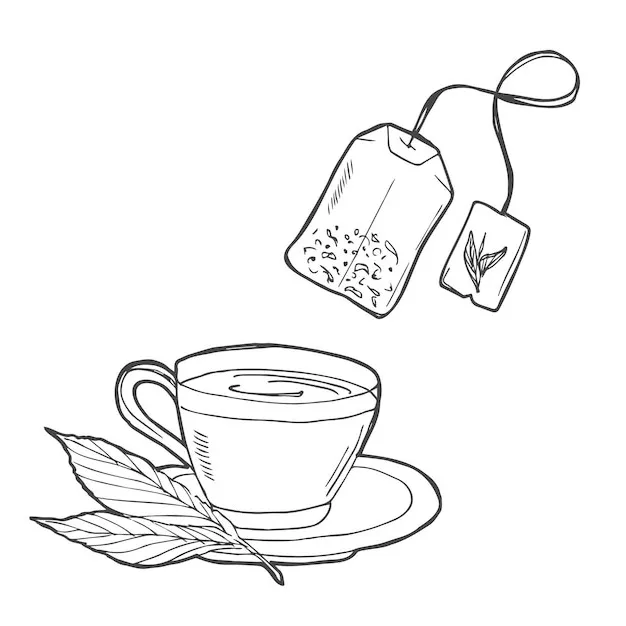 Dibujos para colorear e imprimir Tea With Milk