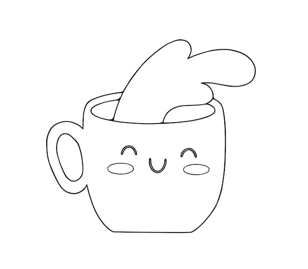 Dibujos para colorear e imprimir Tea With Milk