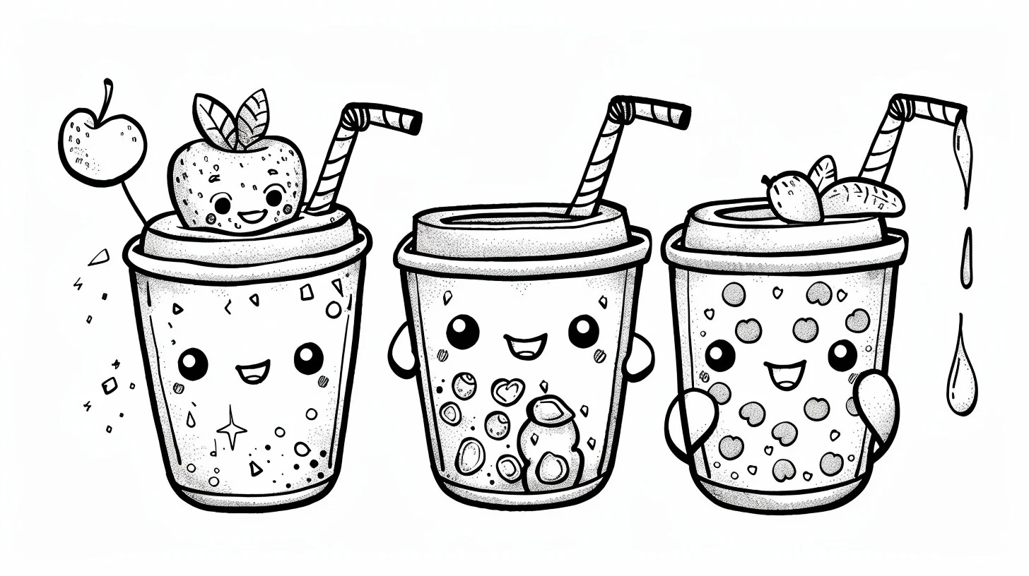 Dibujos para colorear e imprimir Tea With Milk