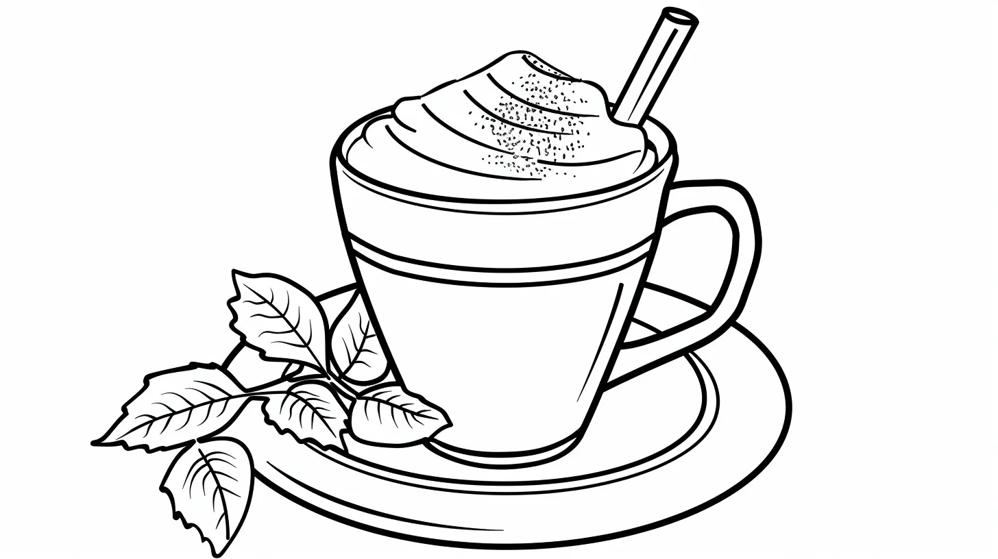 Dibujos para colorear e imprimir Tea With Milk