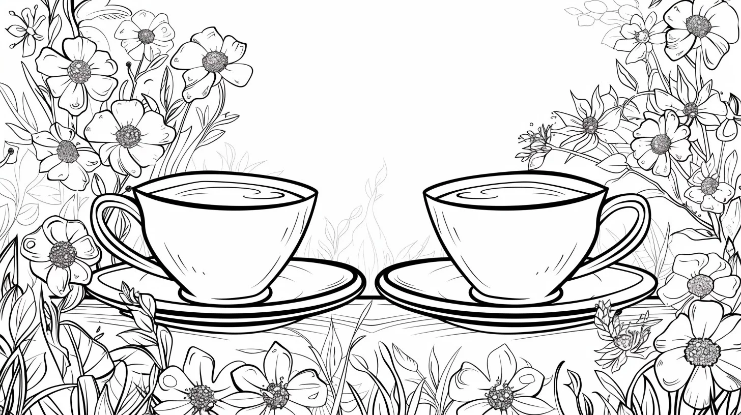 Dibujos para colorear e imprimir Tea With Milk