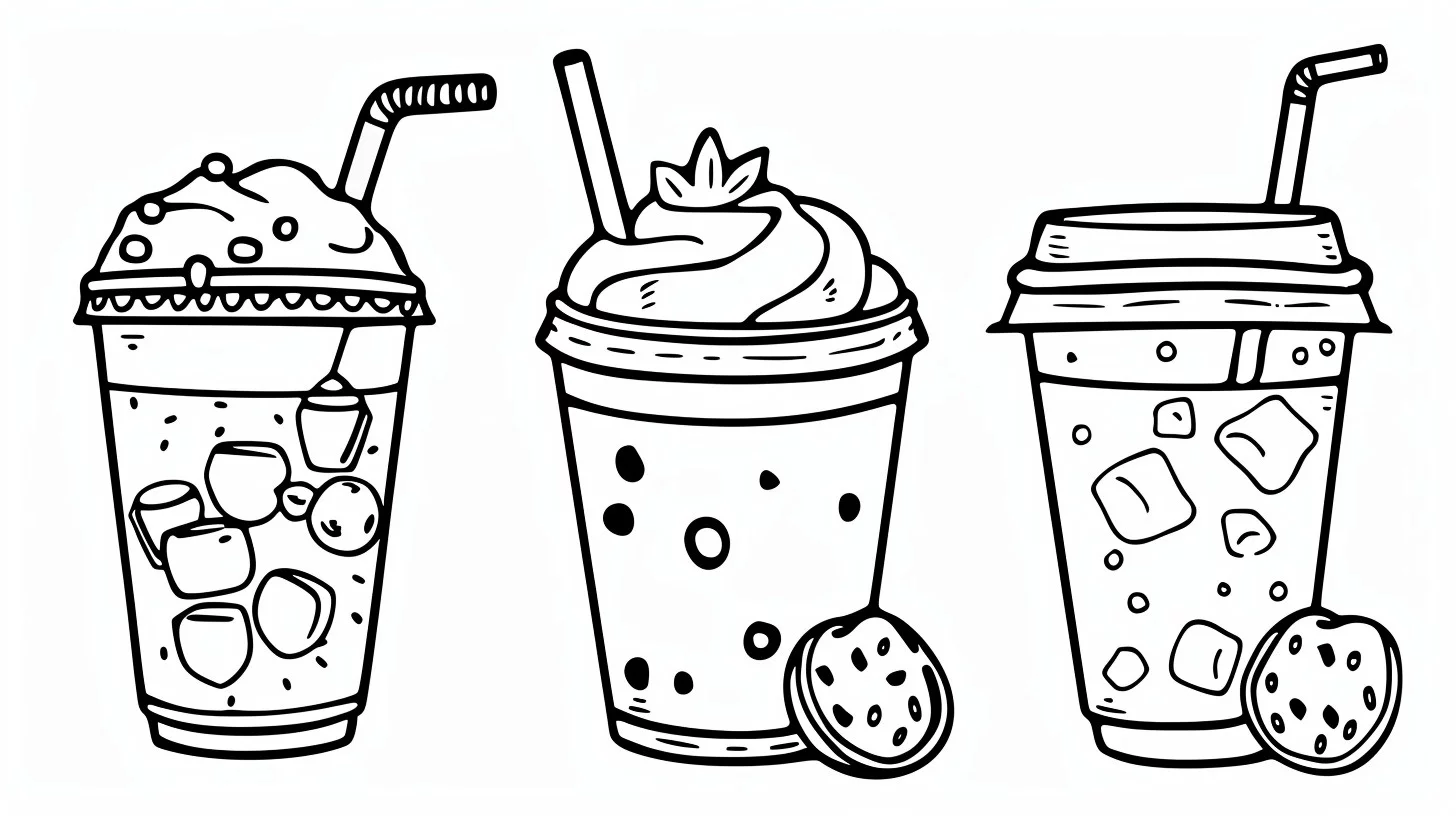 Dibujos para colorear e imprimir Tea With Milk