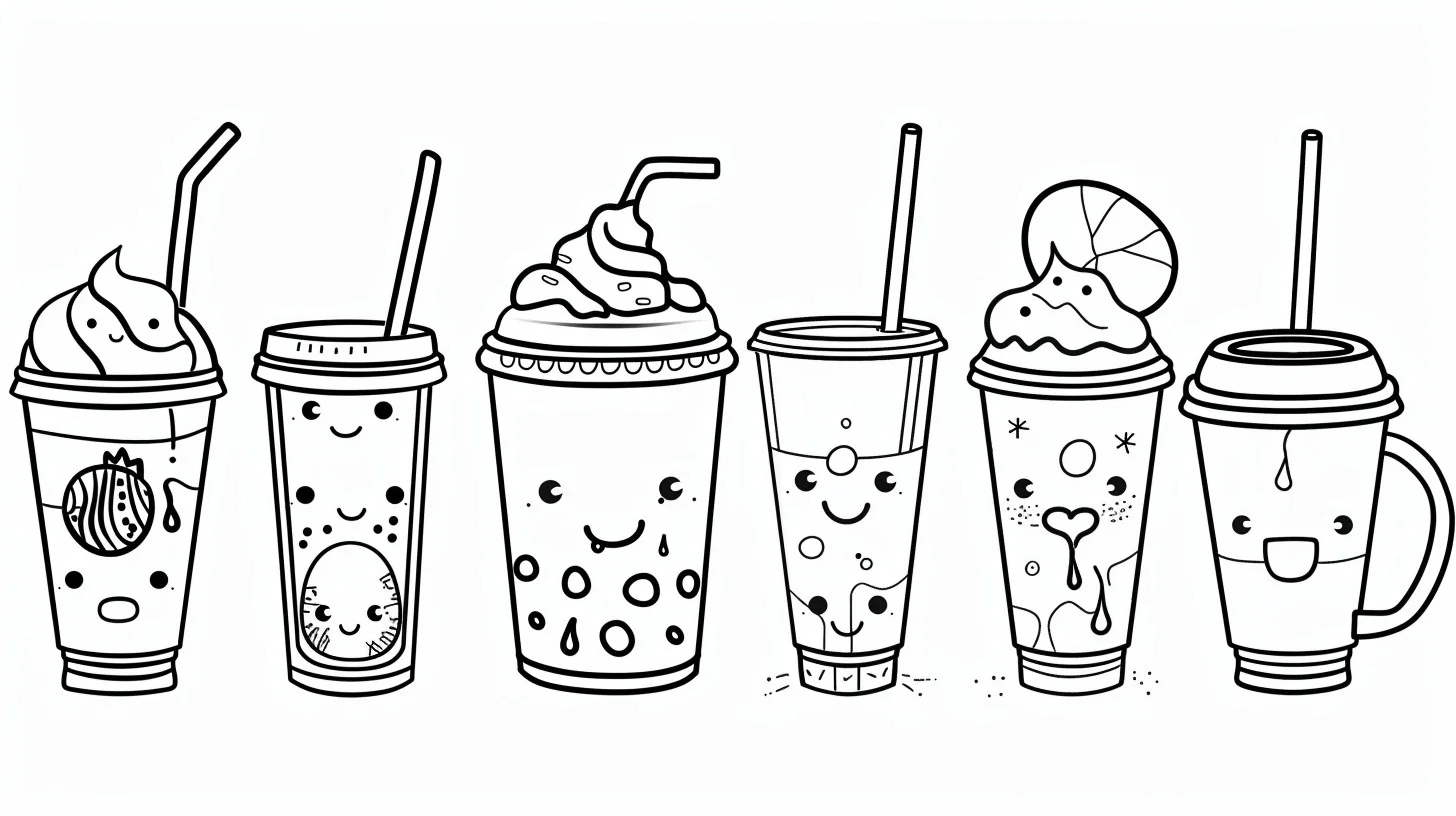 Dibujos para colorear e imprimir Tea With Milk