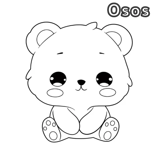 Dibujos para colorear e imprimir Teddy Bears