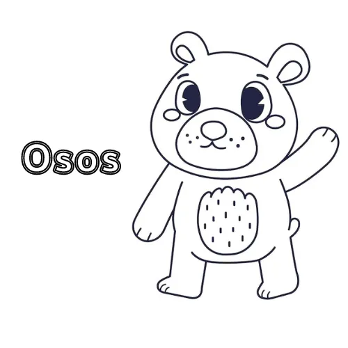 Dibujos para colorear e imprimir Teddy Bears