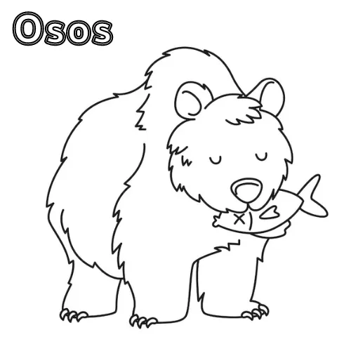 Dibujos para colorear e imprimir Teddy Bears