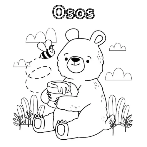 Dibujos para colorear e imprimir Teddy Bears