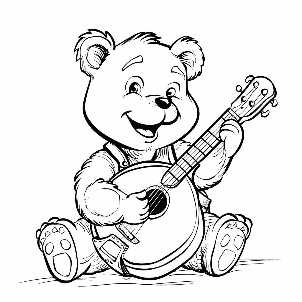 Dibujos para colorear e imprimir Teddy Bears