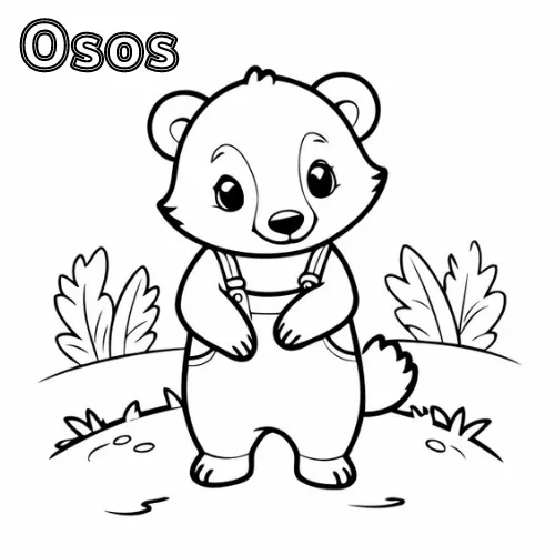 Dibujos para colorear e imprimir Teddy Bears