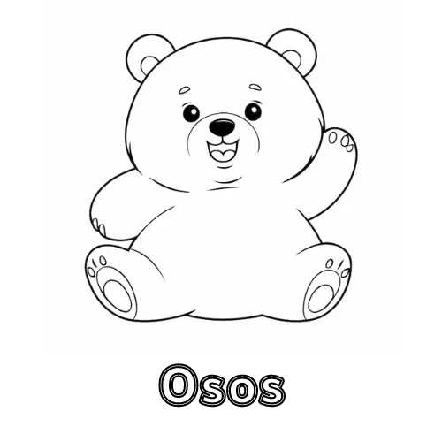 Dibujos para colorear e imprimir Teddy Bears