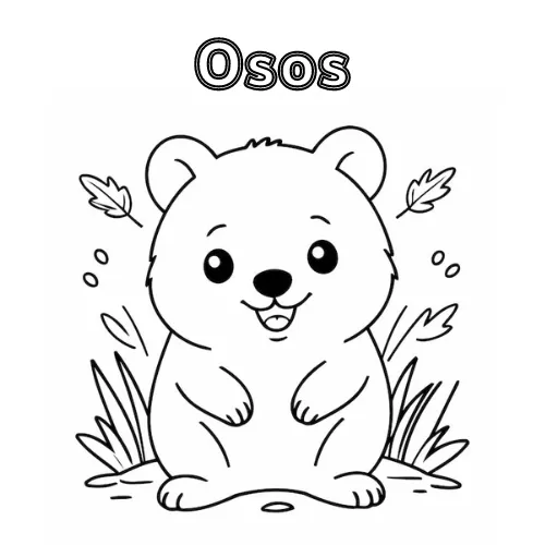 Dibujos para colorear e imprimir Teddy Bears