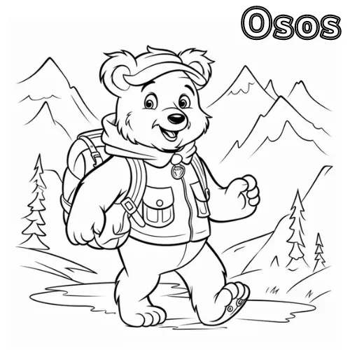 Dibujos para colorear e imprimir Teddy Bears