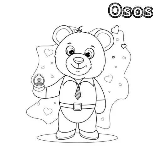 Dibujos para colorear e imprimir Teddy Bears