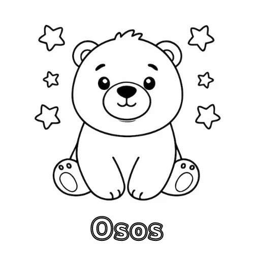 Dibujos para colorear e imprimir Teddy Bears