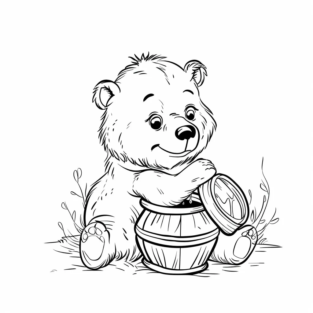 Dibujos para colorear e imprimir Teddy Bears