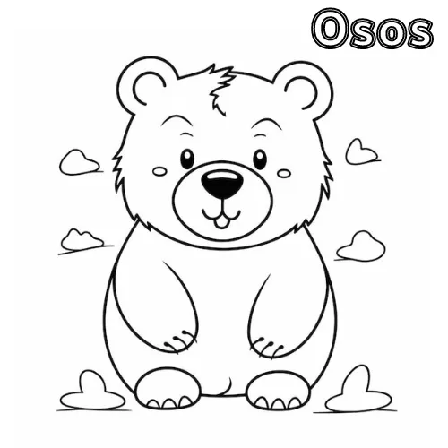 Dibujos para colorear e imprimir Teddy Bears