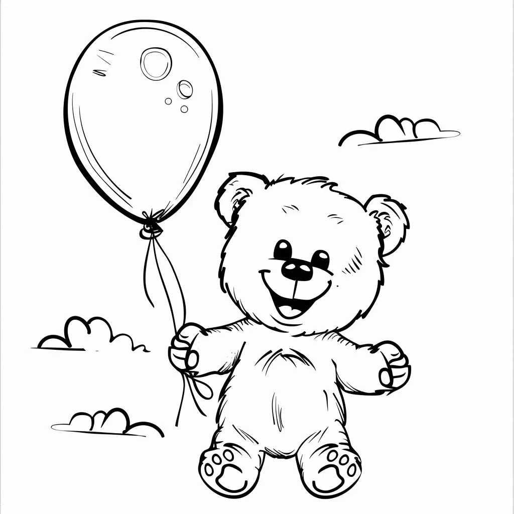 Dibujos para colorear e imprimir Teddy Bears