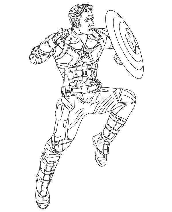 Dibujos para colorear e imprimir The Avengers