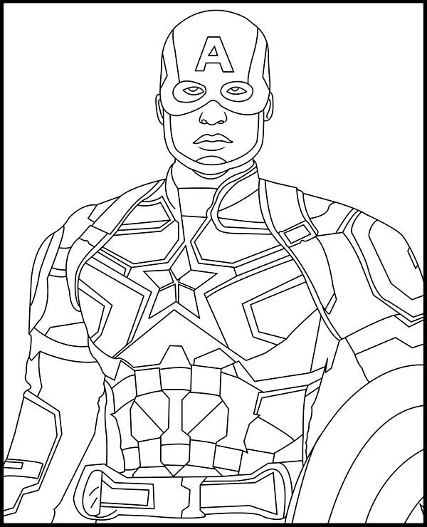 Dibujos para colorear e imprimir The Avengers