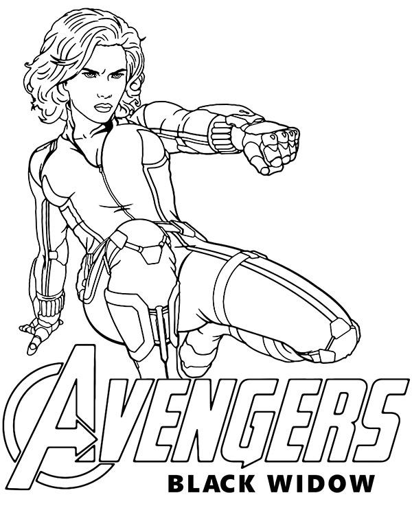 Dibujos para colorear e imprimir The Avengers