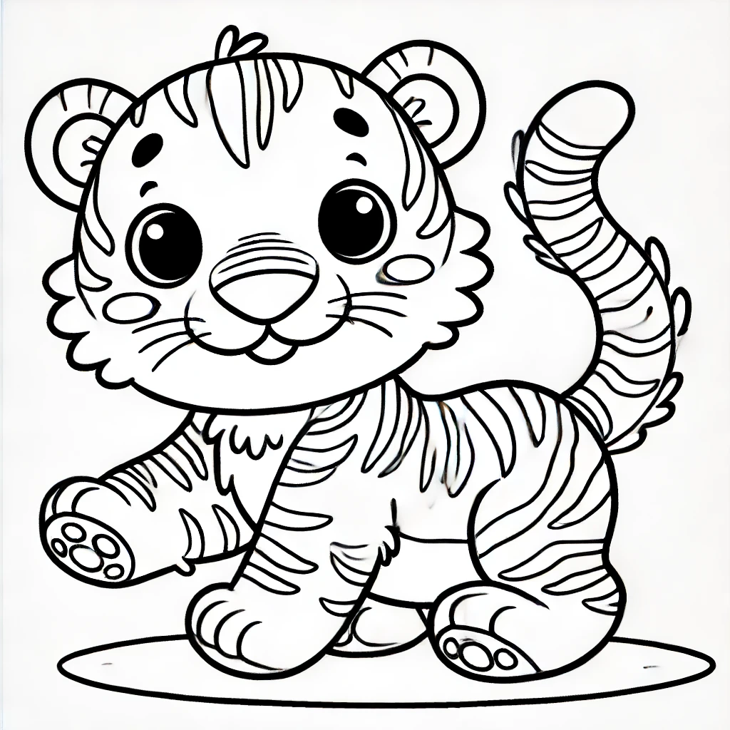 Dibujos para colorear e imprimir Tigers