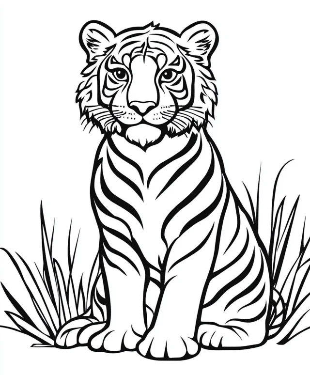 Dibujos para colorear e imprimir Tigers