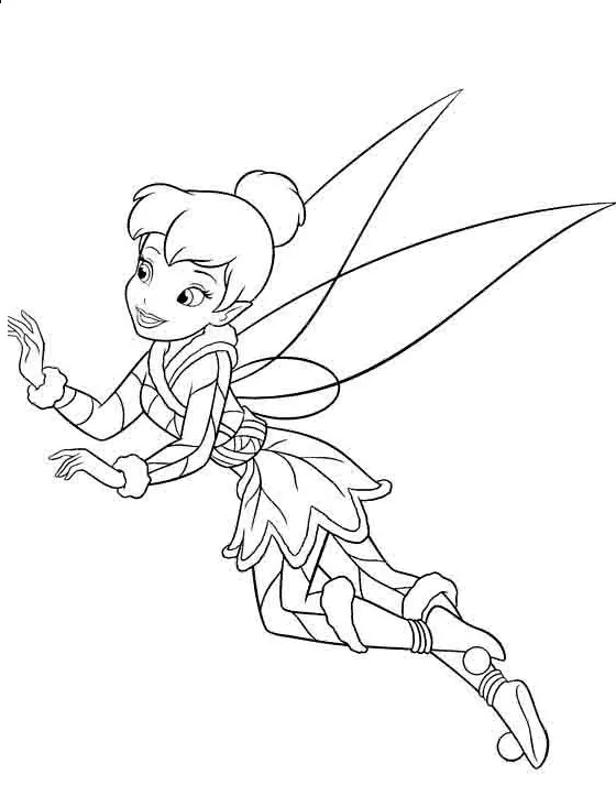 Dibujos para colorear e imprimir Tinker Bell